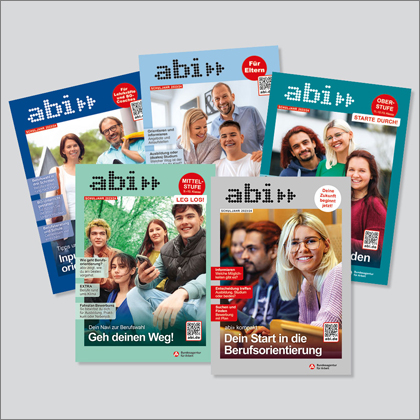 Fünf neue abi>> Magazine