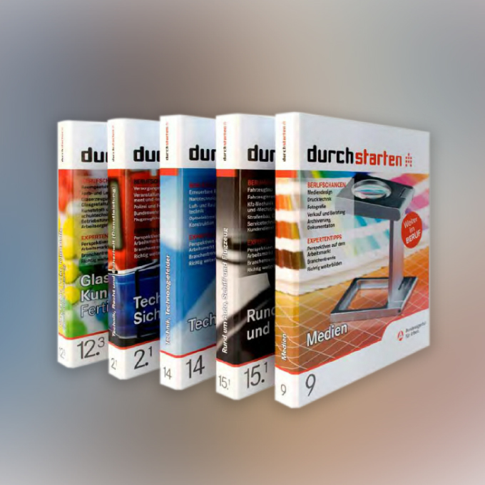 durchstarten Infomappen