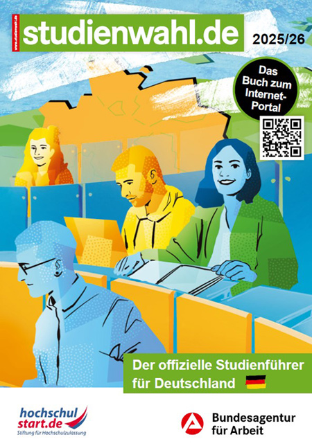 Cover des offiziellen Studienführers für Deutschland: Studienwahl 2025/2026